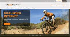 Desktop Screenshot of bendbroadband.com